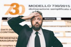 Uomo preoccupato