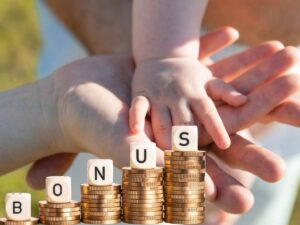 Mani genitori figli bonus monete