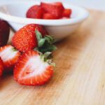 Fragole tagliate