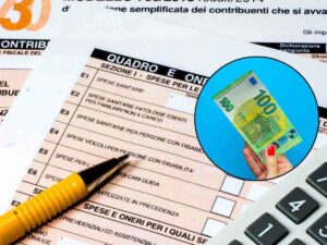 Modello 730 banconota 100 euro
