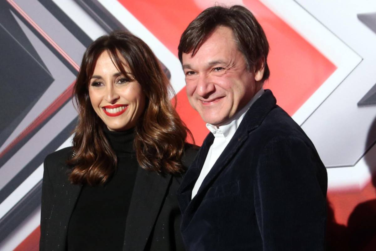 Benedetta Parodi e Fabio Caressa