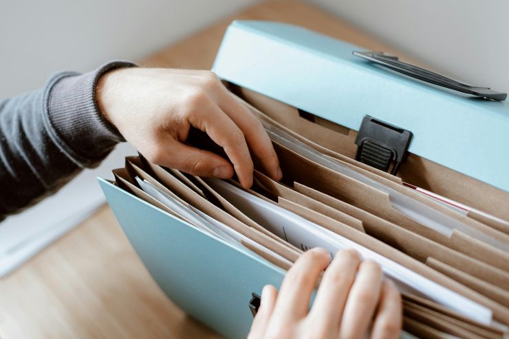 Archivio cartelle cliniche e referti