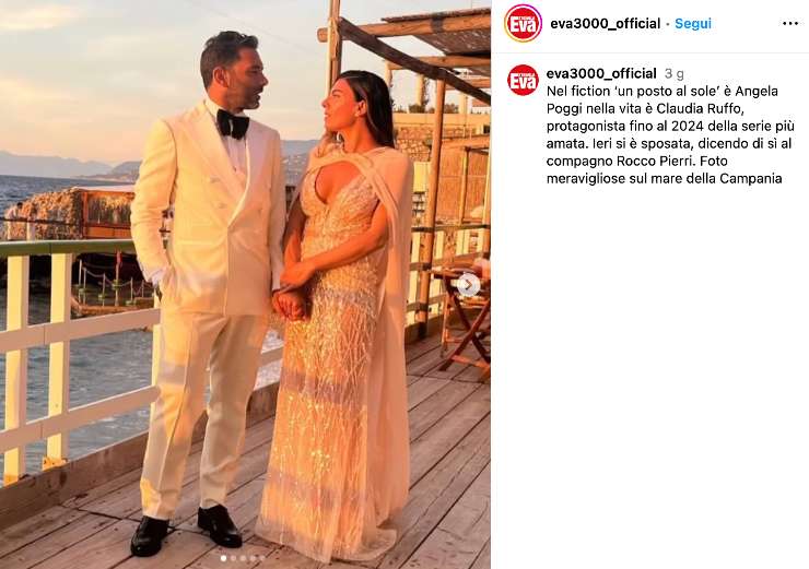 post matrimonio claudia ruffo