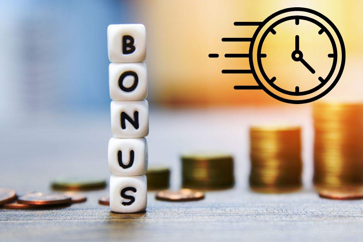 Euro, scritta bonus ed erologio