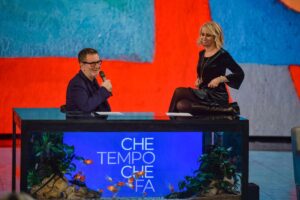 Fabio Fabio e Luciana Littizzetto a Che Tempo Che Fa
