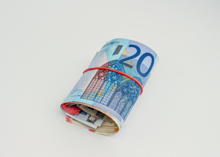 Rotolo banconote euro