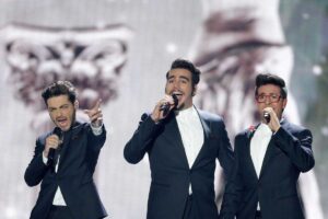 Il trio musicale Il Volo in concerto