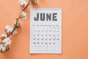 calendario giugno