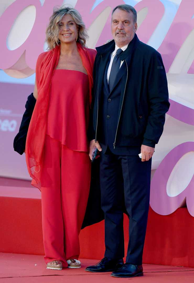 Myrta Merlino con il suo compagno, Marco Tardelli