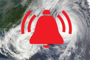 cicloni e campanella allarme rossa