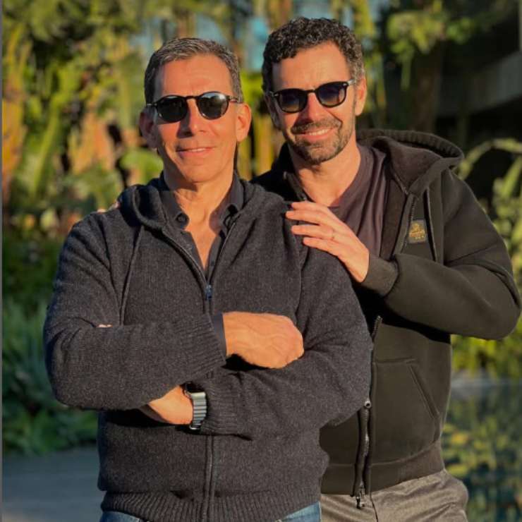 Riccardo Mannino, insieme ad Alberto Matano