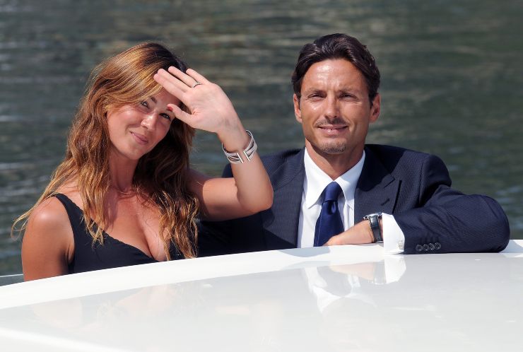 Silvia Toffanin e Pier Silvio Berlusconi insieme a Venezia