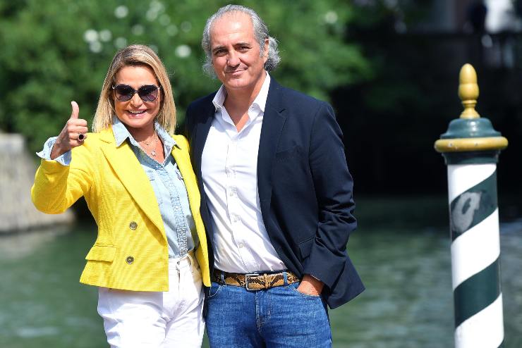 Simona Ventura e Giovanni terzi