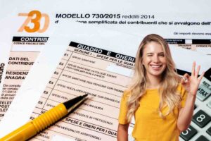 donna felice e dichiarazione dei redditi 730