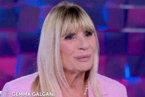Gemma Galgani nello studio di Verissimo