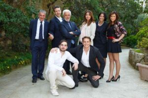 Foto di gruppo del cast di Un Posto al Sole