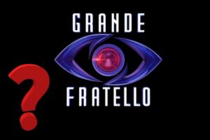 Logo Grande Fratello, punto di domanda