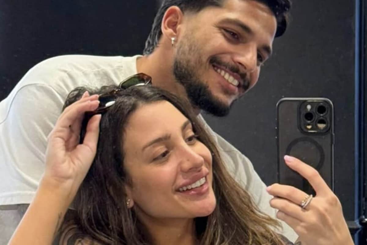 selfie di gianmarco steri e cristina ferrara