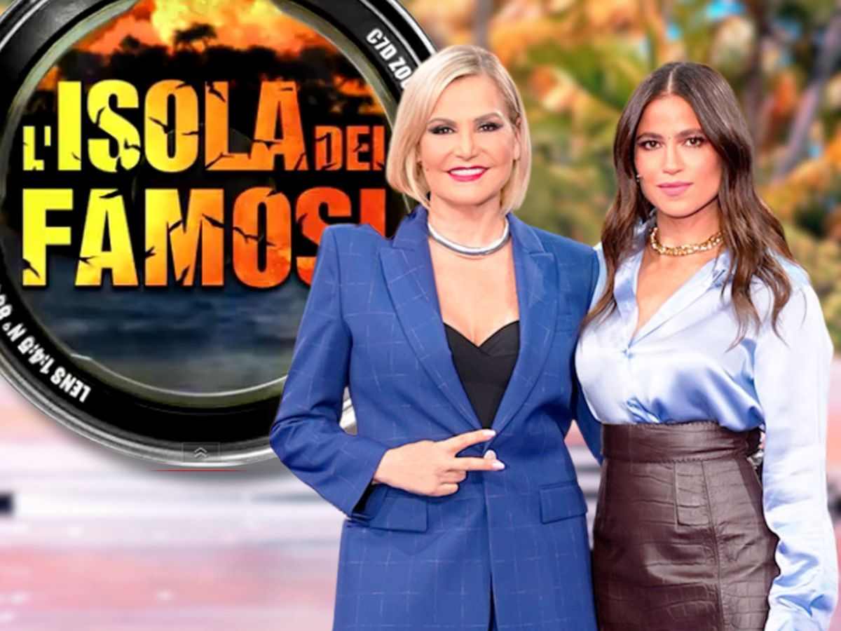 Isola dei famosi Veronica Gentili e Simona Ventura