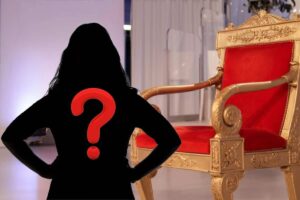 Sagoma con punto di domanda, trono Uomini e Donne
