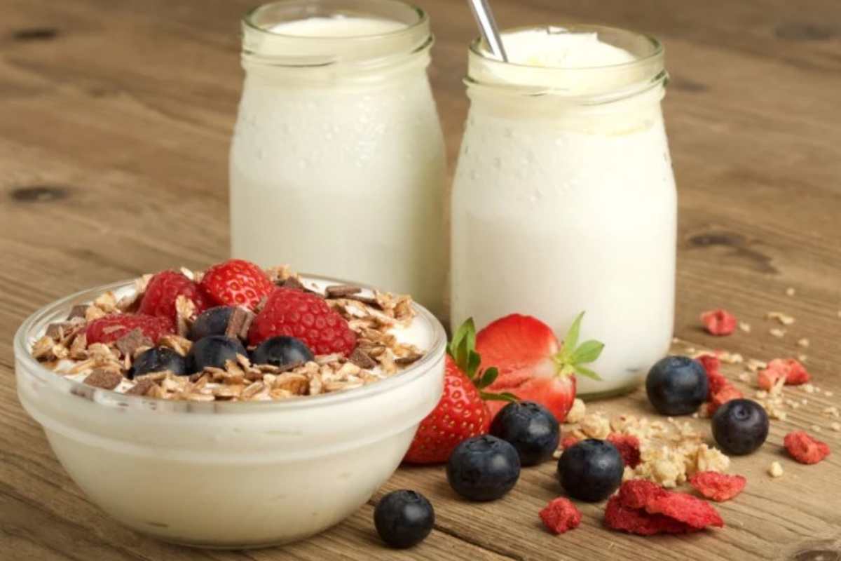 Yogurt con frutta